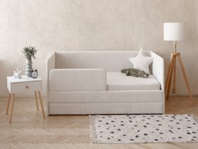 Диван-кровать Happy (айвори) в Северном - severnoe.mebel-nsk.ru | фото