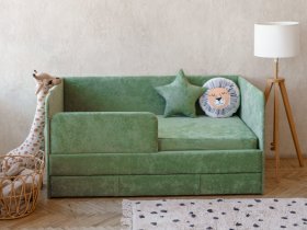Диван-кровать Happy (зеленый) в Северном - severnoe.mebel-nsk.ru | фото