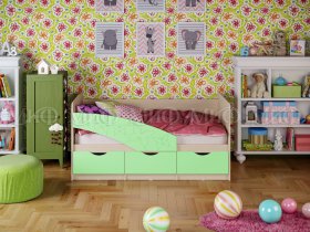 Кровать детская Бабочки 1,8 м в Северном - severnoe.mebel-nsk.ru | фото