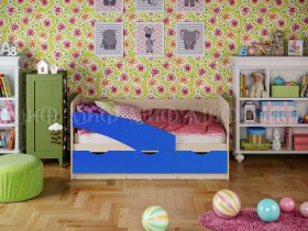 Кровать детская Бабочки 2,0 м в Северном - severnoe.mebel-nsk.ru | фото