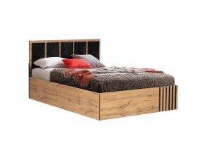 Кровать двуспальная с подъем. мех. 1,6 м Либерти 51.20 в Северном - severnoe.mebel-nsk.ru | фото