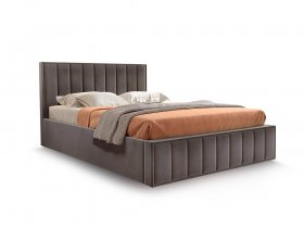 Кровать мягкая 1,6 Вена стандарт, вар.3 в Северном - severnoe.mebel-nsk.ru | фото