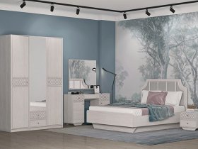 Модульная спальня Лоренцо в Северном - severnoe.mebel-nsk.ru | фото