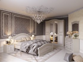 Модульная спальня Николь (Мебельград) в Северном - severnoe.mebel-nsk.ru | фото