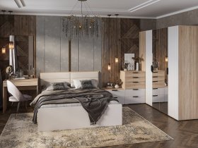 Модульная спальня Норд в Северном - severnoe.mebel-nsk.ru | фото