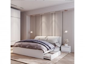 Модульная спальня Симпл в Северном - severnoe.mebel-nsk.ru | фото