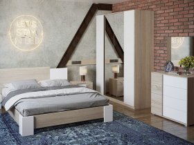 Модульная спальня «Валери» в Северном - severnoe.mebel-nsk.ru | фото