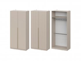 Шкаф ШК-100 Эккервуд (меланж) в Северном - severnoe.mebel-nsk.ru | фото