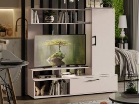 Стенка «Сиена» (кашемир) в Северном - severnoe.mebel-nsk.ru | фото