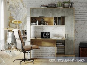Стол письменный  Техно в Северном - severnoe.mebel-nsk.ru | фото